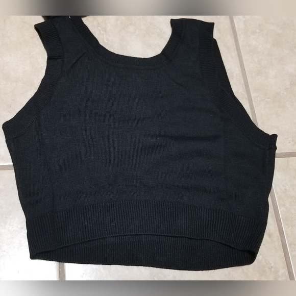 Social Collision Gothmas Gingerbread Cropped Tank & Cardigan Set (Large) - Picture 7 of 7